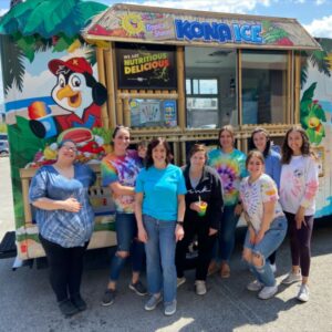 Surpass Behavioral Health Elizabethtown hosted the Kona Ice Truck for Autism Awareness Month.