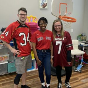 Surpass Behavioral Health Florence dressed up for Jersey Day.